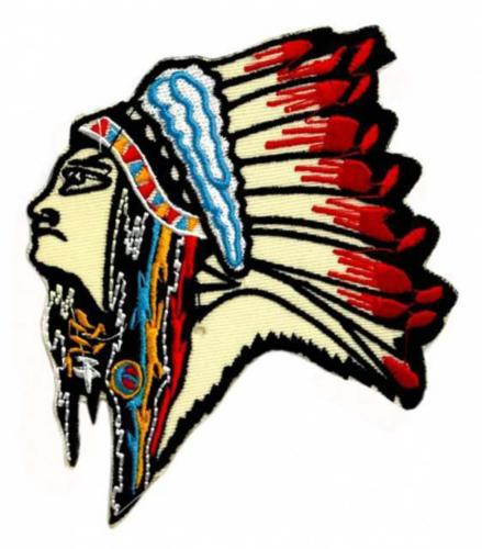 Aufnäher Indianer