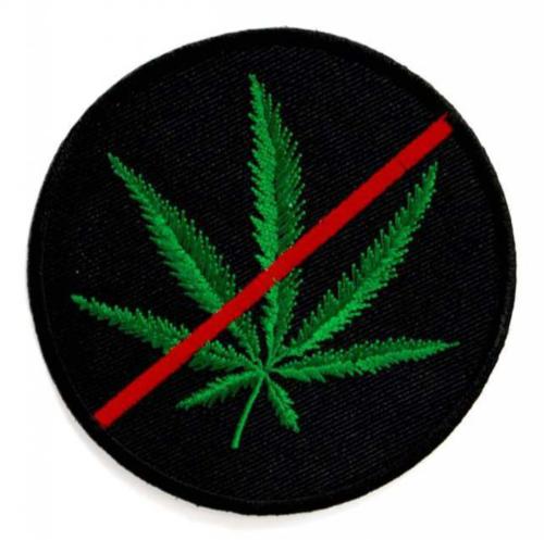 Aufnäher Stop Hanf