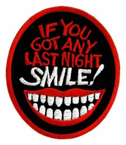Aufnäher Smile!