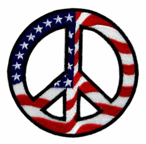 Aufnäher Peace USA