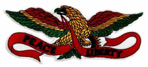 Aufnäher Peace & Liberty