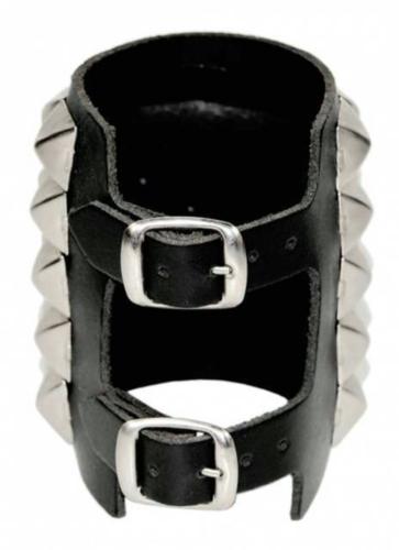 Nietenarmband 5-reihig Pyramidennieten