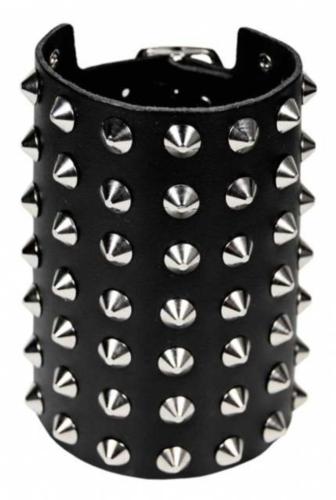 Studded Wristband Conical Studs