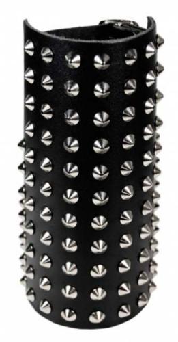 Leder Manschette 99 Spitznieten