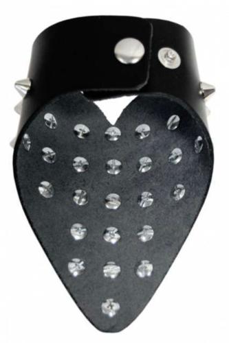Kunsteder Armband 28 Spitznieten