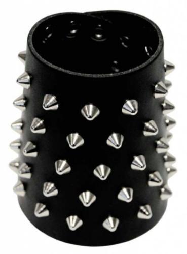 Leder Manschette 52 Spitznieten