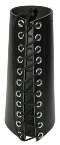 Punk Armband Schwarz Zum Schnüren