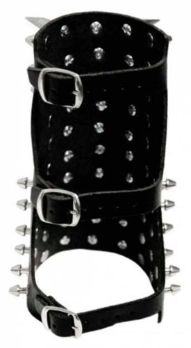 Leder Manschette Killernieten