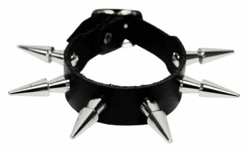 Punk Armband 1-reihig Spike Nieten