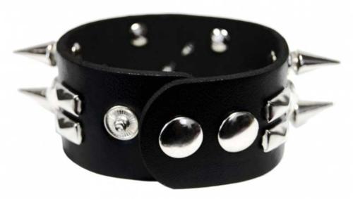 Killernieten Kunsteder Armband Pyramidennieten