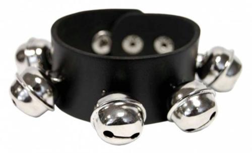 Glockennieten Kunsteder Armband