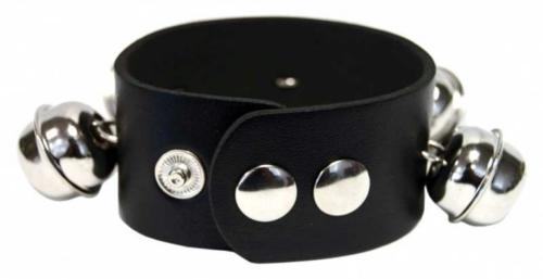 Glockennieten Kunsteder Armband