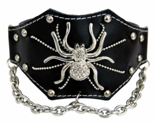 Rocker Armband Spinne