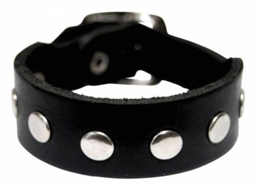 Leder Manschette Rundnieten