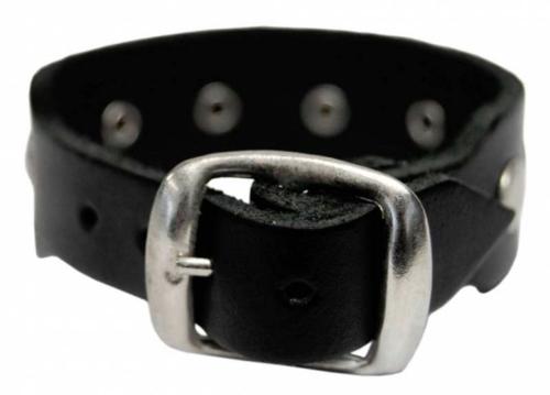 Leder Manschette Rundnieten