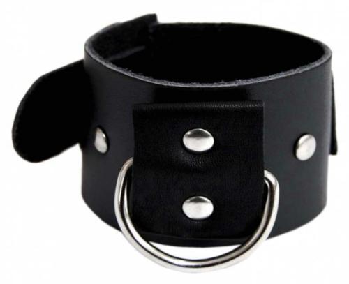 Kunstleder Armband Manschette Flachnieten