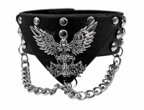 Kunstleder Armband Adler