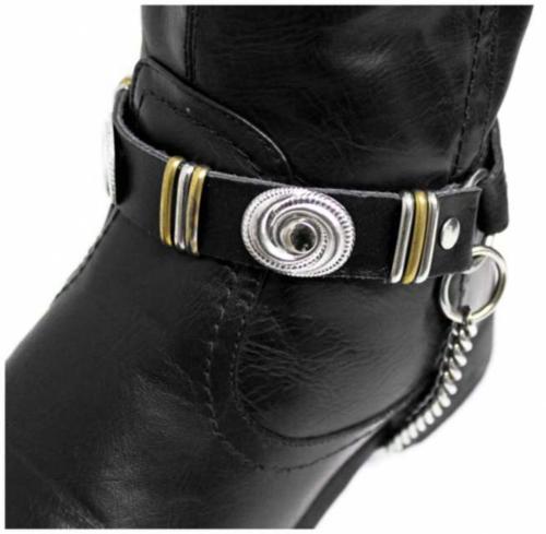 Stiefelbänder Conchos