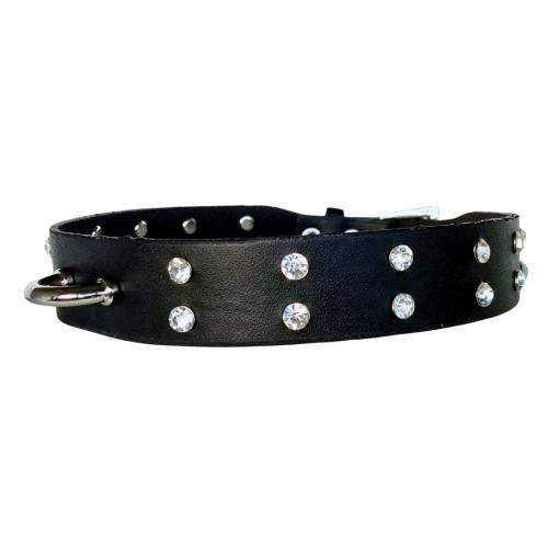 Choker mit Strass & D-Ring