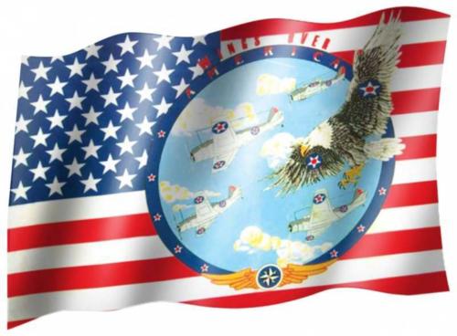 Fahne Wings Over America