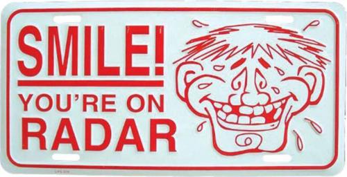 Tin Sign Smile