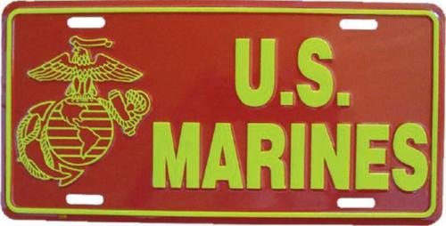 Blechschild US Marines