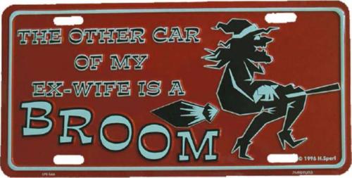 Blechschild Ex Wife