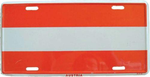 Blechschild Österreich