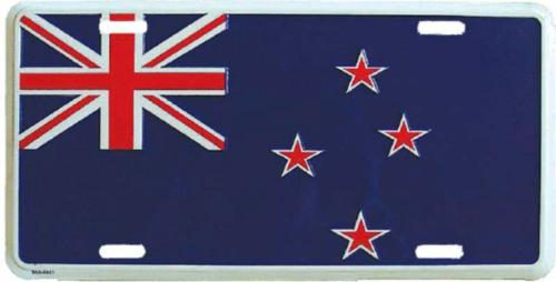 Blechschild Neu Seeland
