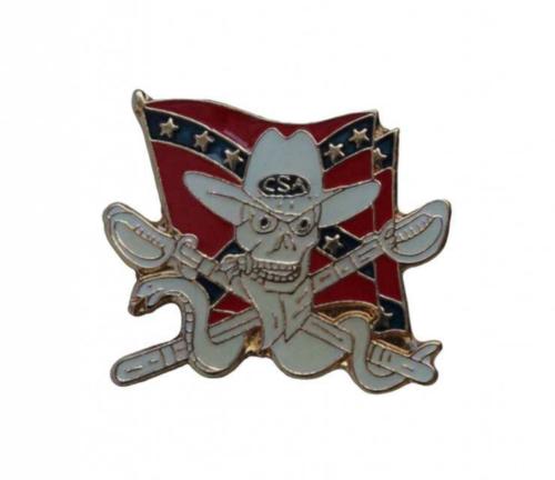 Anstecker Totenkopf Südstaaten