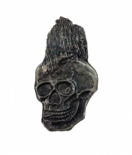 Anstecker Punk Totenkopf