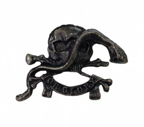 Skull Biker Pin