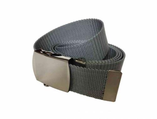Light Grey Canvas Belt