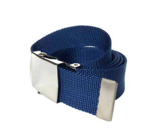 Dark Blue Canvas Belt