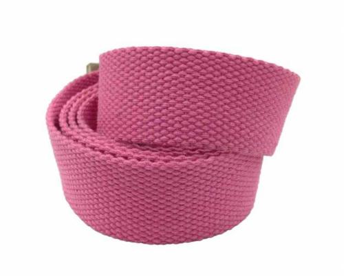 Pink Canvas Belt