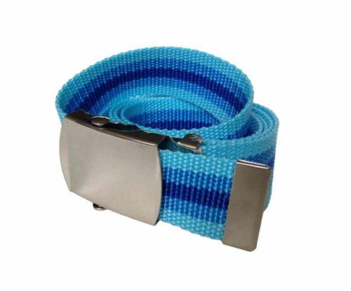 Light & Dark Blue Canvas Belt