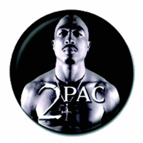 2Pac Portrait Button Anstecker