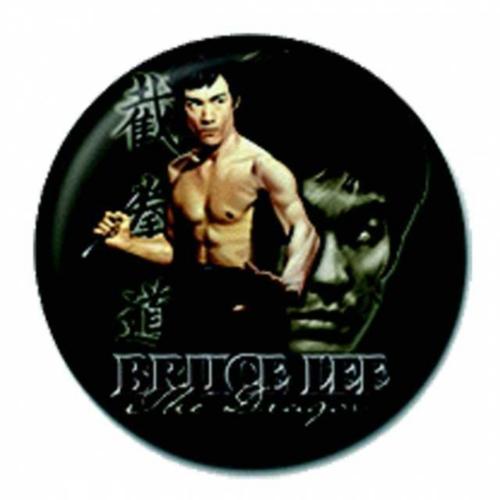 Bruce Lee Face Button Anstecker