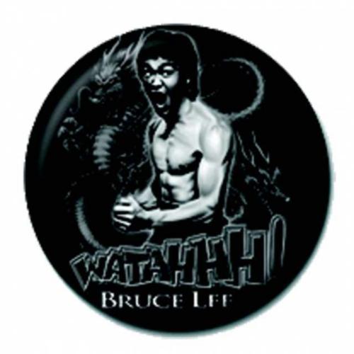 Bruce Lee Watahhh! Button Anstecker