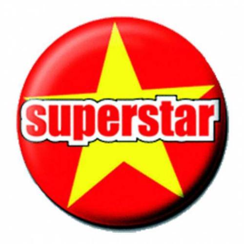 Superstar Button Anstecker