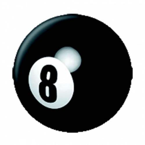 8 Ball Button Anstecker