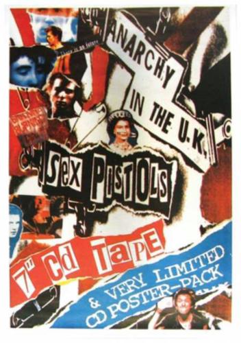 Sex Pistols Anarchy Postcard