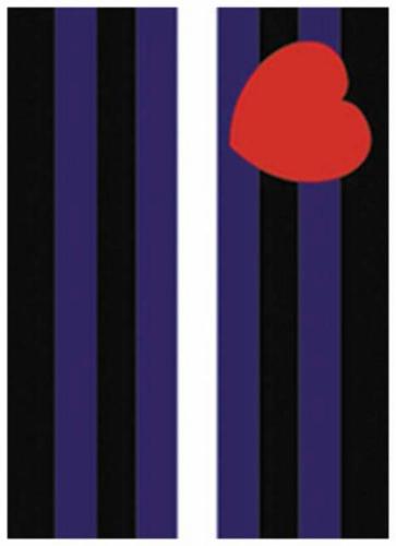 Leather Pride Flag Postcard