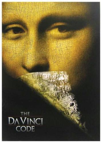 The Da Vinci Code One Sheet Postcard