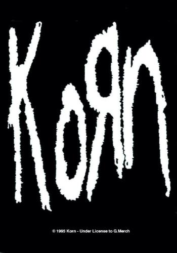 Korn Band Logo Posterfahne