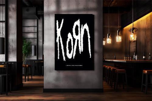 Korn Band Logo Posterfahne