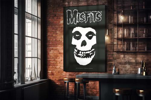 Misfits Classic Fiend Skull Posterfahne