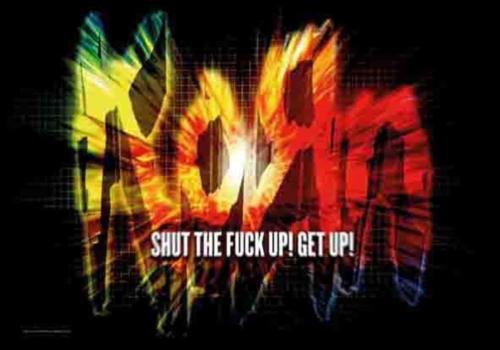 Korn Shut The Fuck Up Posterfahne