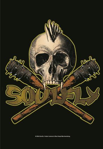 Soulfly Skull Posterfahne