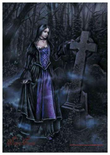 Victoria Frances Mquise Graveyard Posterfahne